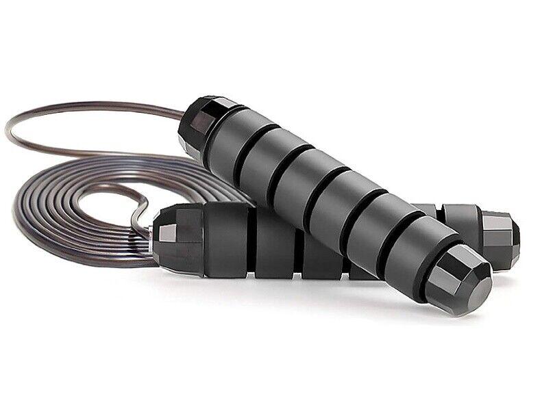 Adjustable Adult Skipping Rope Gym Fitness Boxing Speed Exercise Jump Workout UK 5