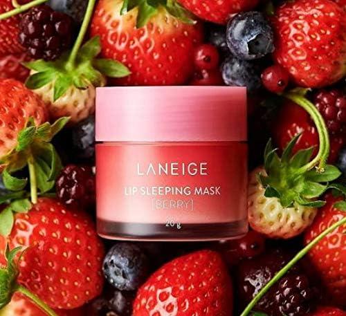 LANEIGE - Lip Sleeping Mask EX Berry 20g, Lip Balm, Made in & Imported from: South Korea Hydrating Moisture 3