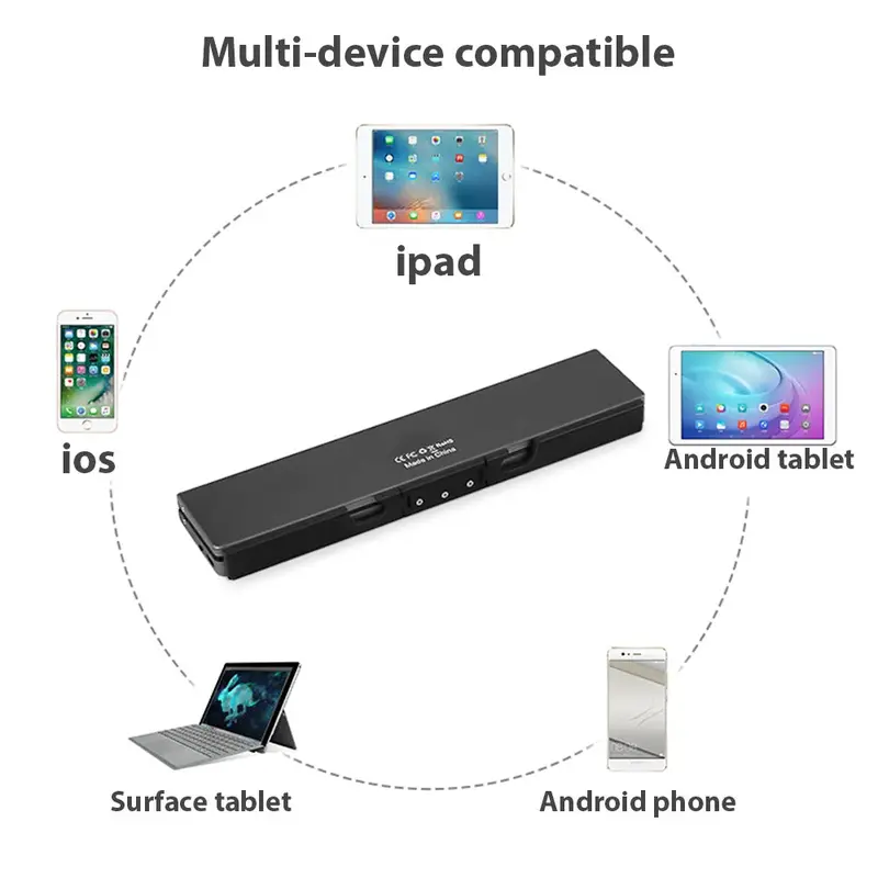 Compact Wireless Folding Keyboard 3