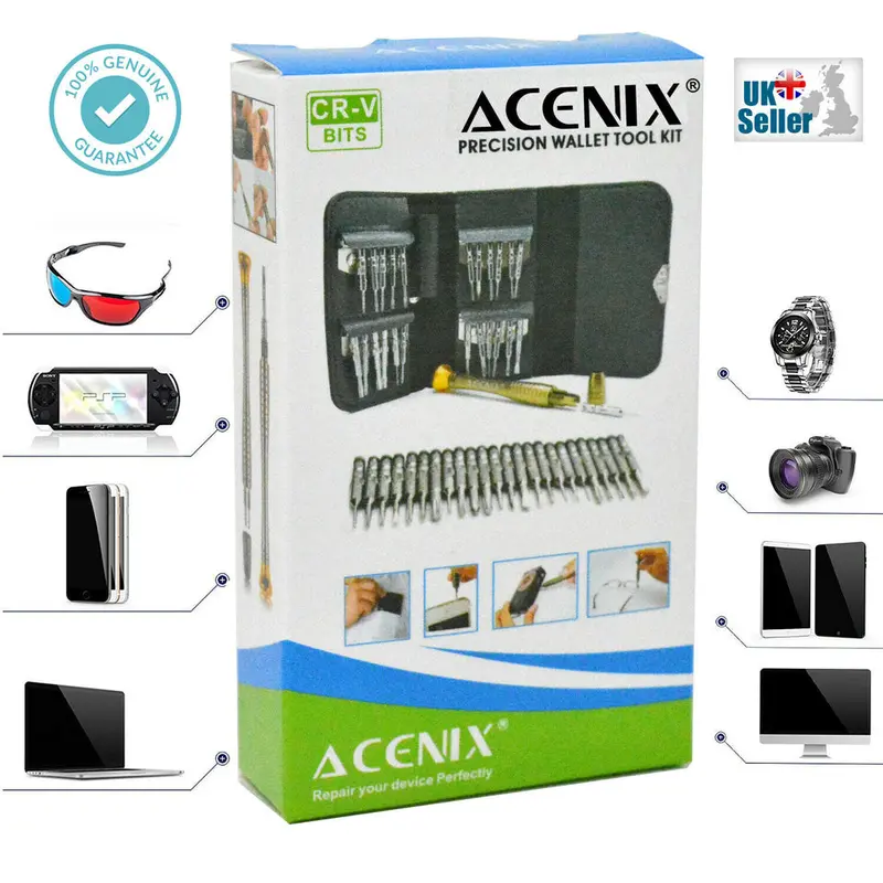 25-in-1 Screwdriver Set Compatible with iPhone 4