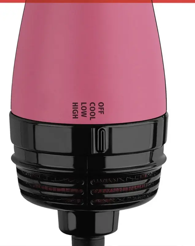 Revlon One-Step hair Dryer and Volumiser Rose Edition (One-Step 2 in 1 Styling tool Ionic and Ceramic Technology, Unique Oval Design for mid to Long Hairs) RVDR222VUkHair Dryer and Volumiser 2 in 1 Styling Tool Hot Air Styler Smooth Brush 5