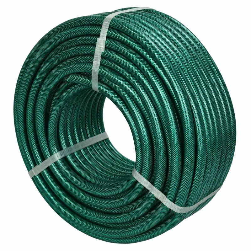 ManMax 50 Metre Garden Hose Pipe Reinforced Braided PVC Watering Hosepipe 4
