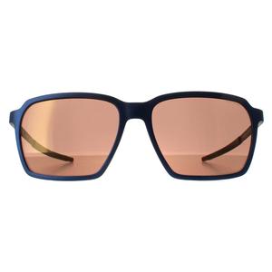 Police Sunglasses SPLL16 Solstice 5 V78X Semi Matte Ruthenium Blue Brown Mirror Bronze