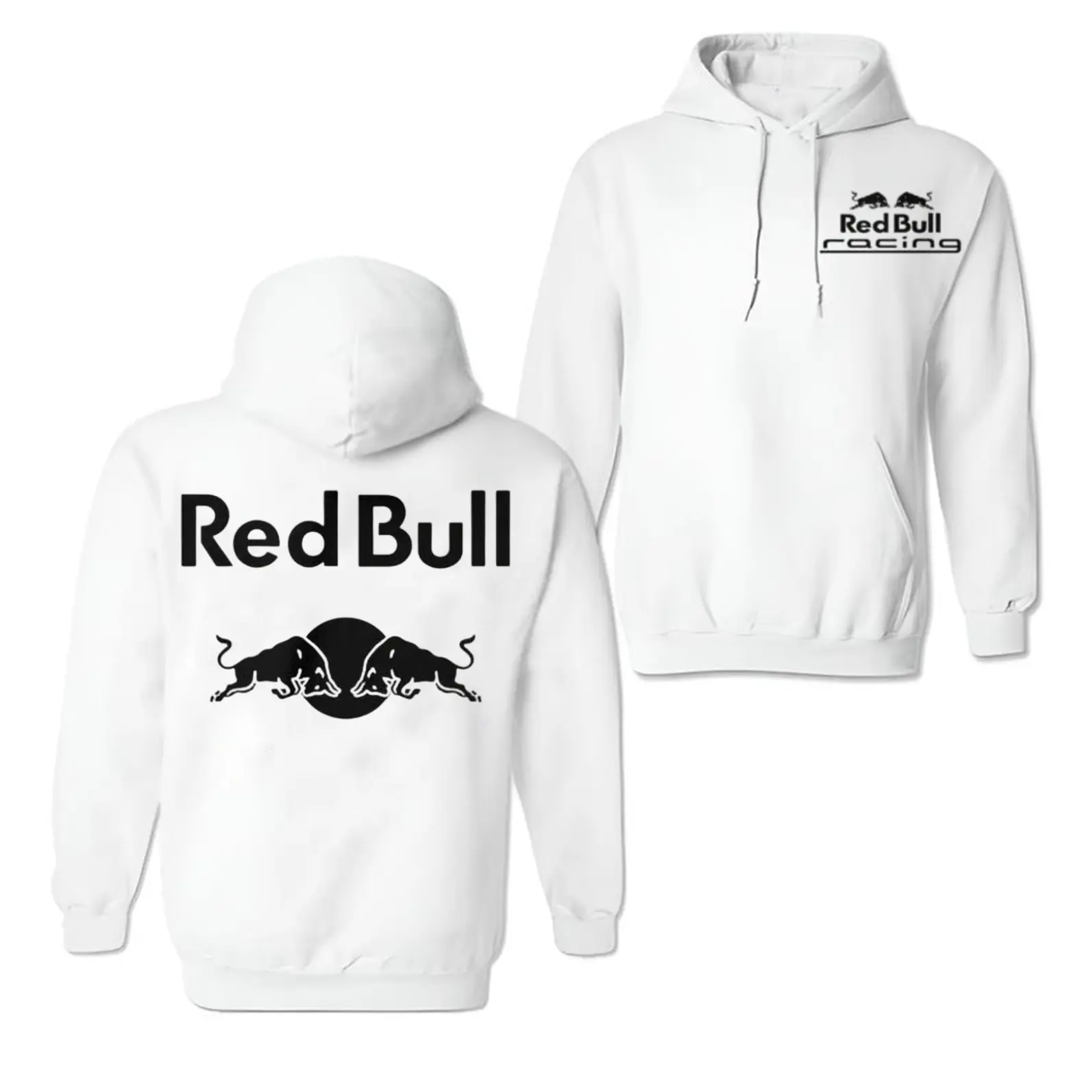 Red Bull Racing Team 2 Sides Hoodie/T-Shirt/Sweatshirt, Gift For Racing Lover