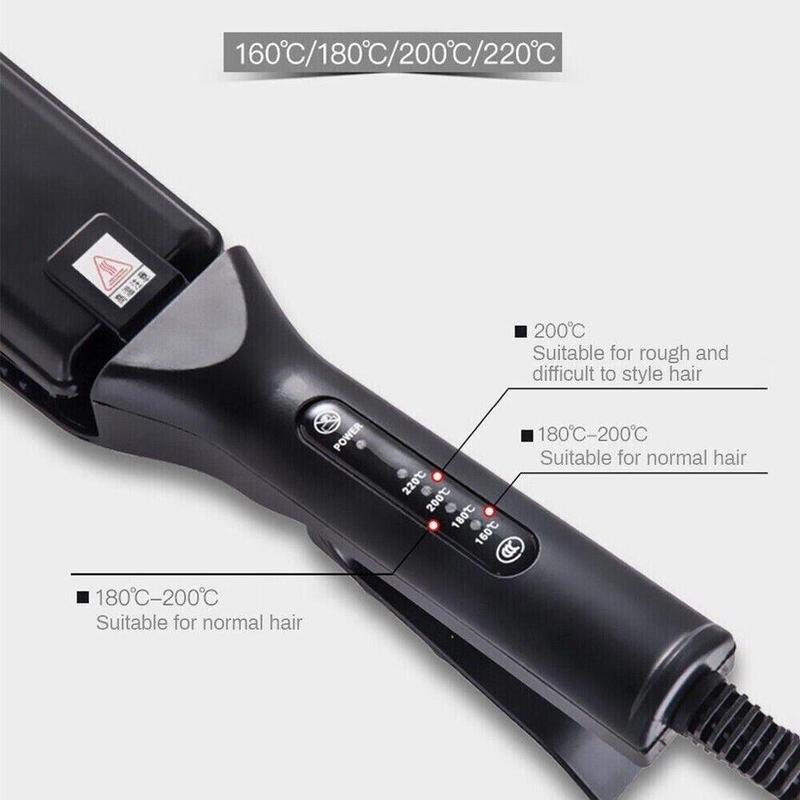 Salon Hair Curler Ceramic Crimper Wave Curling Iron Wand Wet & Dry Styling Tool Smooth Comfort 1