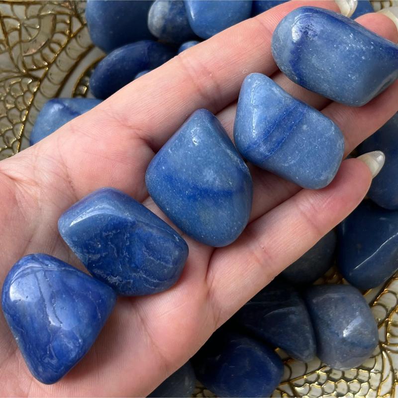 Blue Quartz Tumblestones - Harmony & Communication 4