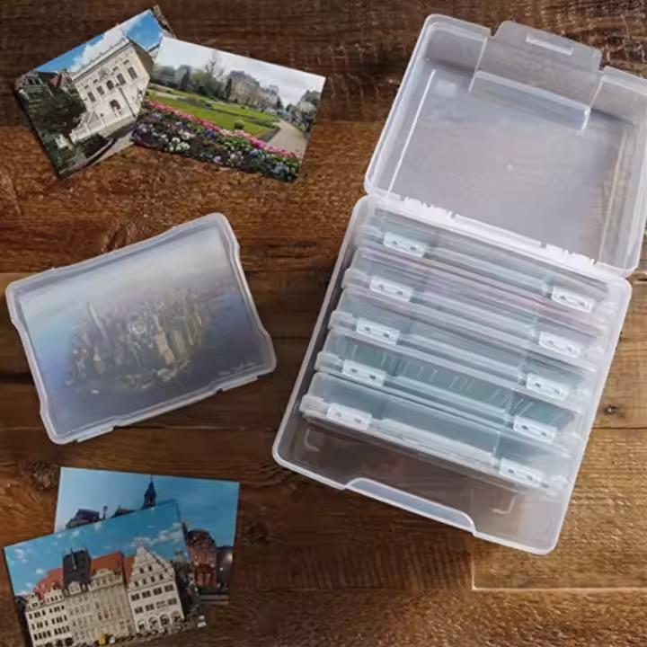 Photo Storage Box 600 5 x 7 Picture Album Organizer Photograph Container Case 4