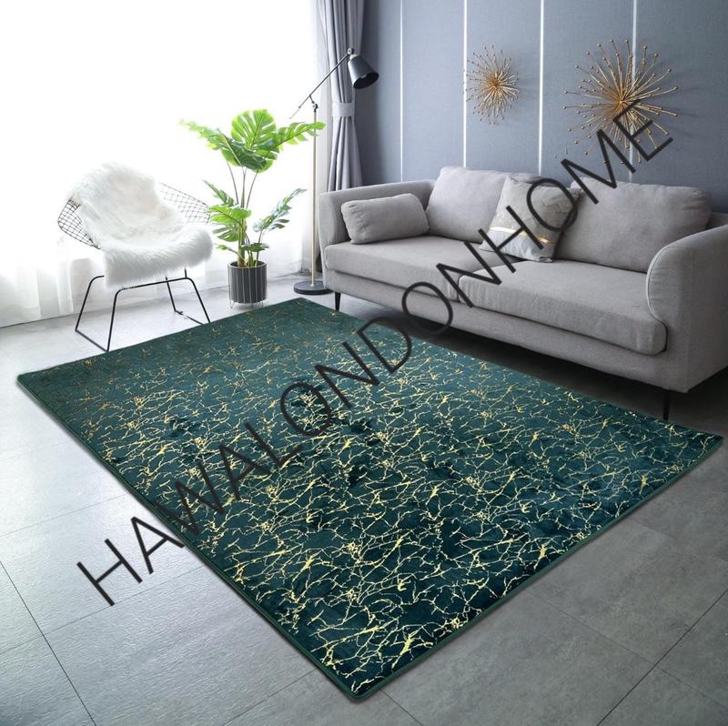 Product Introduction of LUXURY NON SLIP MACHINE WASHABLE MARBLE EFFECT RUGS 90X190CM 160X230CM 190X270CM 10