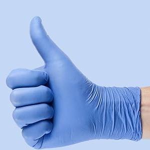400X 4 Boxes Of 100 Gloves SuperTouch Super Strong Nitrile Gloves Disposable | Blue Surgical Gloves Powder & Latex Free Strong & Flexible Multi Sector Purpose Use Bulk All Sizes 6