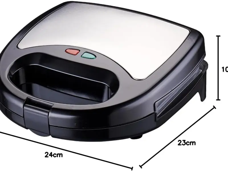 grinders sandwich Domestic King 3-in-1 Snack Maker - Waffle Machine, Sandwich & Toastie Maker, Panini & Grill Press, Interchangeable Non-Stick Plates, 750W, Auto Temperature & Cool Touch Handle- DK18117,neon glass toaster machine 8