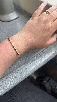 Product Review of Women's Plain Casual Alloy Cuff Bangle,  Mother's Day Gift, Elegant Casual All-match Jewelry for Girls Gift, Female Classic Fashion Accessories for Daily Wear from r**s 0