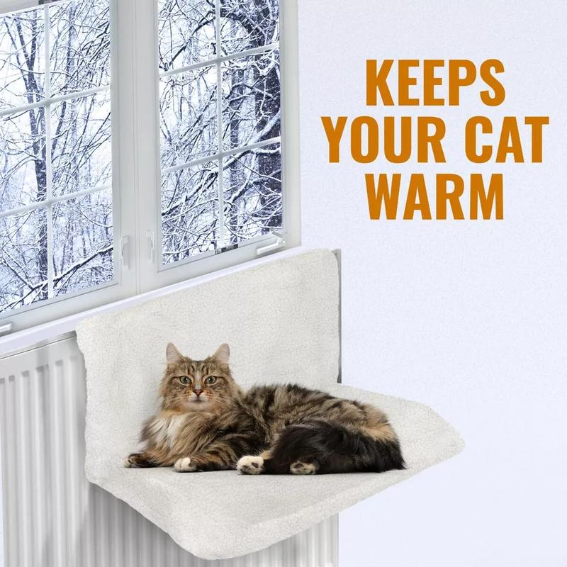 AVENZERS FLEECE PET RADIATOR BED CAT DOG KITTEN PUPPY ANIMAL WARM COSY HAMMOCK Cat Dog Pet Radiator Bed Fleece Hammock Warm Kitten Cradle Animal Basket 2