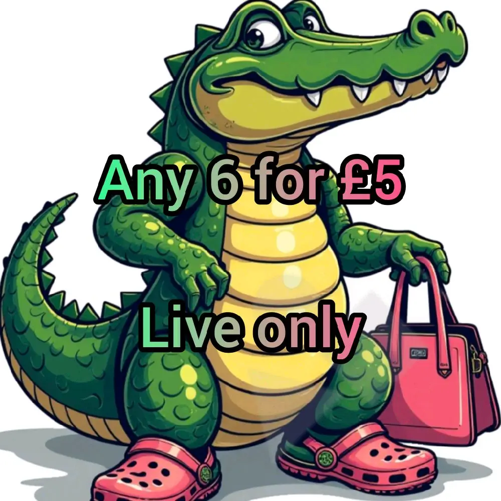 Bundle Croc Charms for Shoe Decoration - Footwear Accessory. 6 for £5