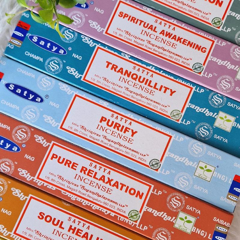 5 Boxes Satya incense sticks -  Scented Perfume Aroma Freshener 1