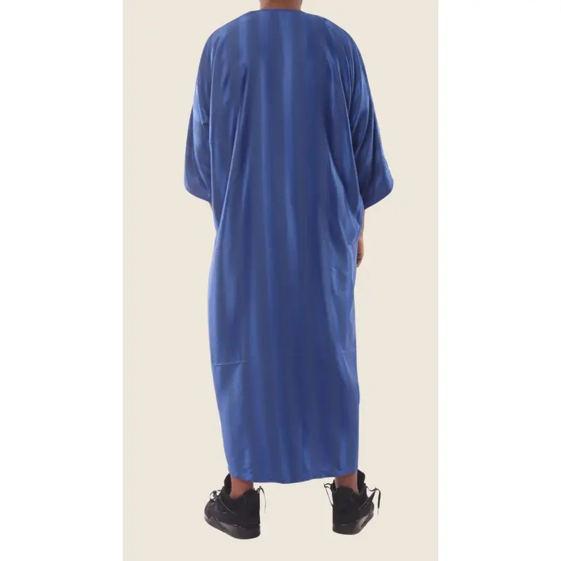 Royal Blue - Moroccan Thobe 1