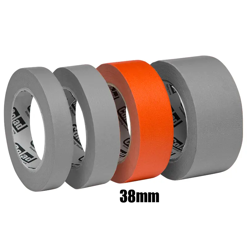 Colad Orange Masking Tape (Individual Rolls) - High Temperature and UV Resistant! 3
