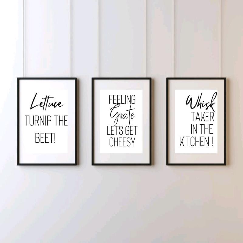 Kitchen Home Prints - Wall Arts Poster Decoration NO FRAMES INCLUDED Room Photo 3
