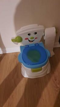 Product Review of GoDyna  Kids Potty Baby Training Toilet Seat with Splash Guard 2 in 1 Toddler Training Potty Trainer Portable Safety Chair Urinal for Kids 6 Months to 5 Years (Blue) from N**a 0