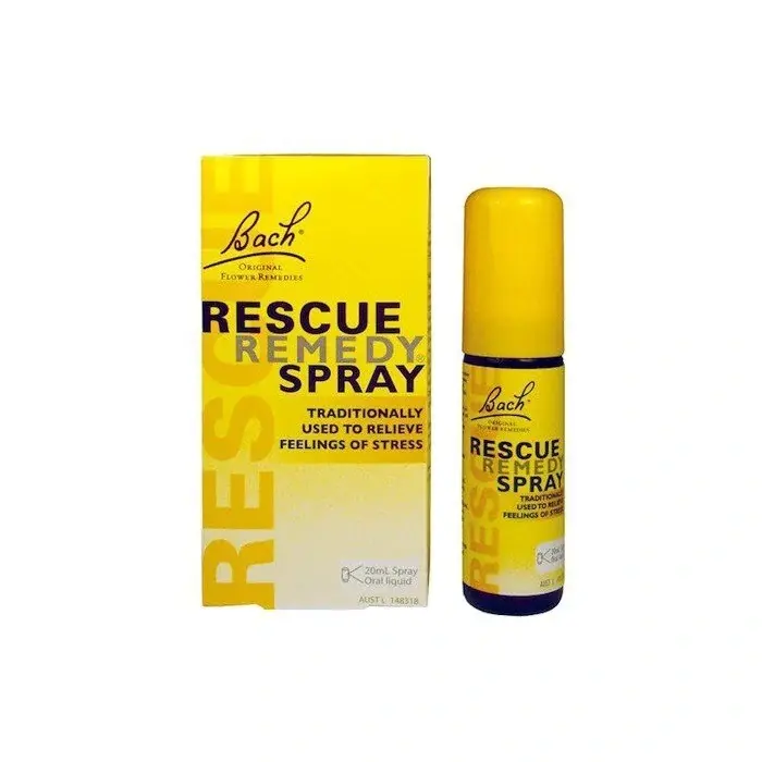 Bach Rescue Stress reliver Remedy Spray - 20ml Healthcare Fitness
