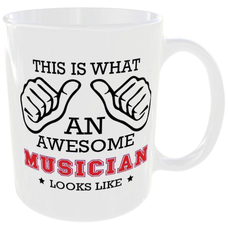 This is what an awesome Musician looks like - gift mug 2