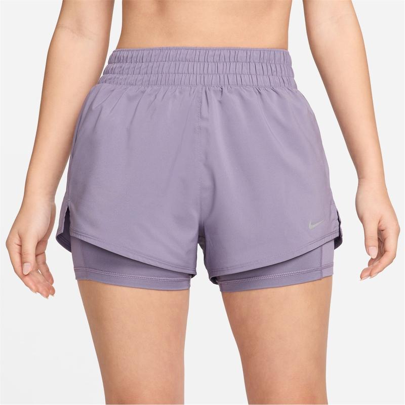 Nike Womens Pro Flex 2 In 1 Shorts Sports Training Fitness Gym Performance 4