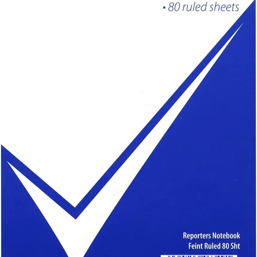 Office Range Reporters Notebook - Wirebound - 80 Pages