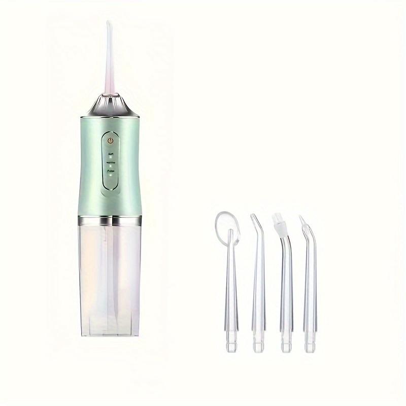 Electric Water Flosser, Intelligent Chip For Precise Pressure Control, 360 Degree Rotatable Nozzle, Oral Irrigator For Deep Teeth And Gum Cleaning, Available In Coral Powder & Mint Green Christmas Gift 8