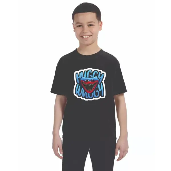 Poppy Playtime Huggy Wuggy T-Shirt For Unisex Kids & Adult 0