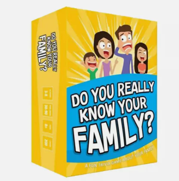 Do You Really Know Your Family Board Games For Adults Kids Family Games Gifts
