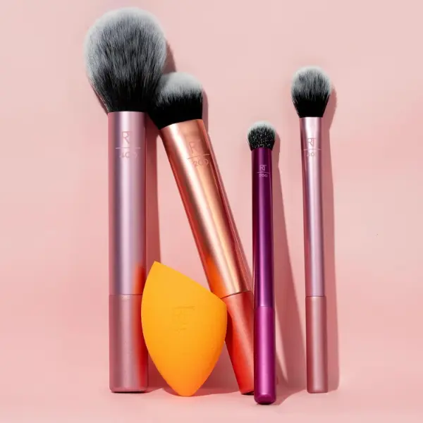 BEAKEY Diversity Make up Brushes 12Pcs Makeup Kit with 2pcs Blender Sponges - Cosmetic 4