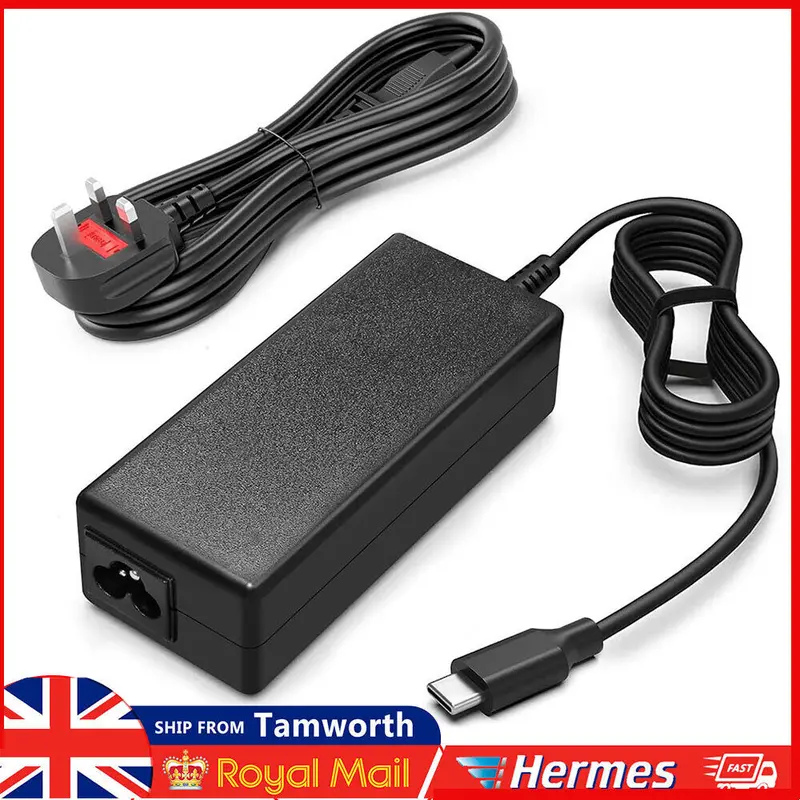 For Lenovo Acer HP Apple Sony ASUS 65W TYPE-C USB-C Laptop Power Adapter Charger 0