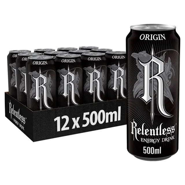 Relentless Energy Drink Origin 500ml 12 Pack £1