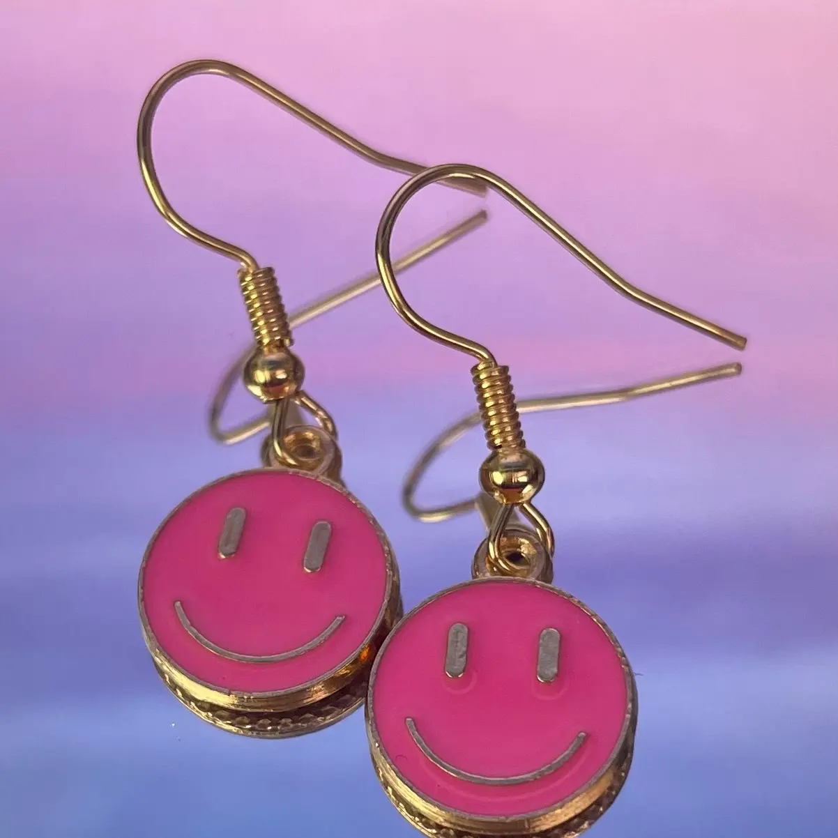 Smiley Face Earrings