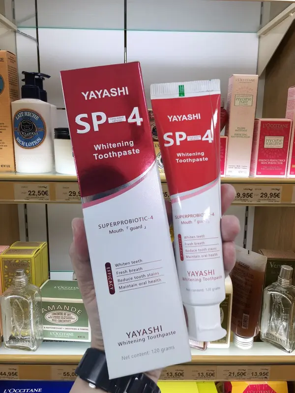 [A Must-Have] Yayashi SP-4 120g hydroxyapatite Toothpaste, Favored by Nearly 90% of Consumers, Keeps Your Breath Fresh and Mouth Clean. Oral Sensitive 3