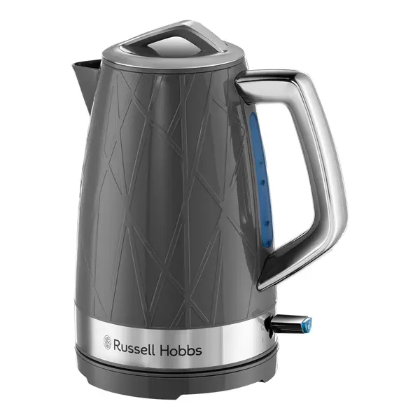 Russell Hobbs Structure Electric Jug Kettle, Contemporary Design, 1.7 Litre, 3000W, Grey, 28082
