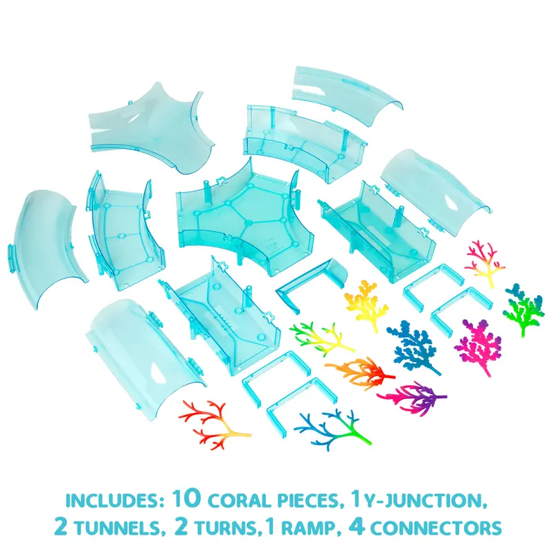 Zhu Zhu Pets | Zhu Zhu Aquarium Coral Reef Tunnel Playset (fish NOT included)  | Electronic Pets | Ages 4+ 2