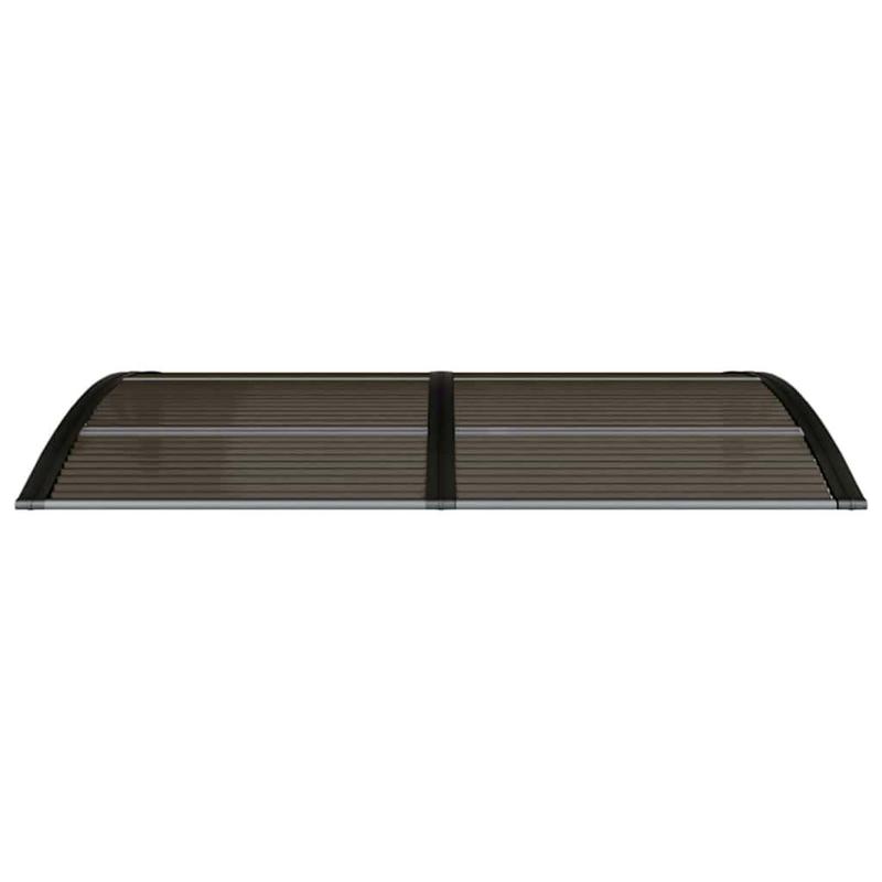 Door Canopy Black 150x75 cm Polycarbonate 3