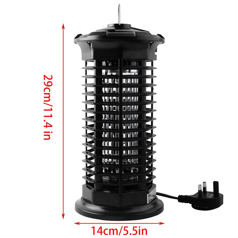 【UK Seller】 Electric Mosquito Killer Lamp, Portable Insect Pest Bug UV LED Light Repellent Mosquito Zapper Catcher Trap Light with Brush For Baby Sleeping For Home, Office, Kitchen, Bedroom, Living Room, Patio, Garden, Courtyard For Mother's Day Gifts 9