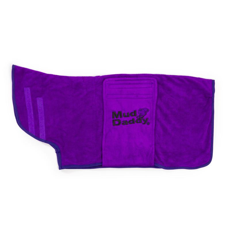 Mud Daddy® Dog Drying Coat | Dog Bathrobe | Fast Drying | Super Absorbent | Double layers | Double thickness 2