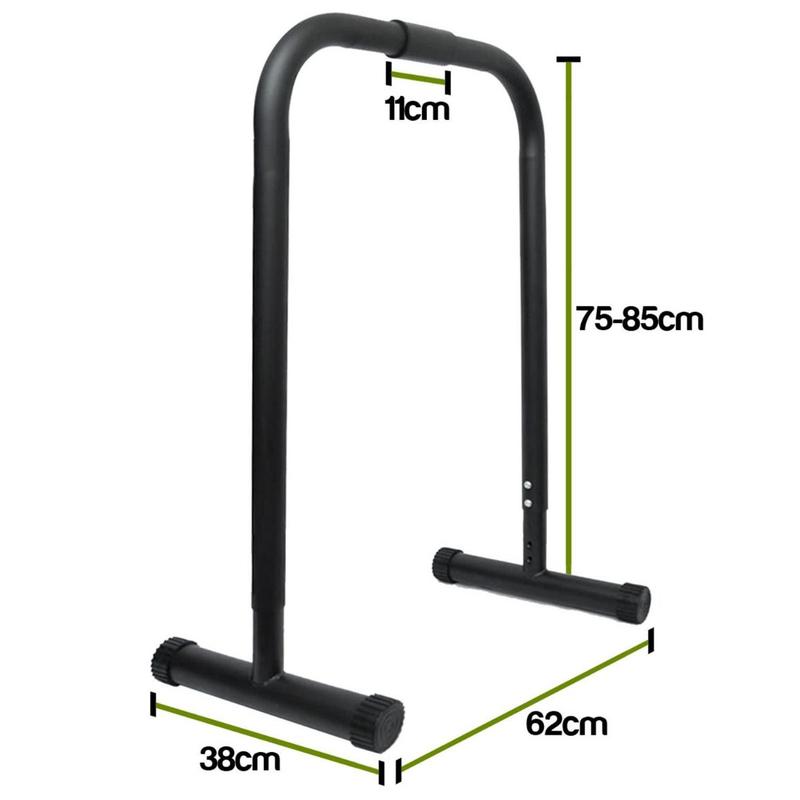 Komodo Sports Adjustable Parallel Dip Bars - 75cm 4