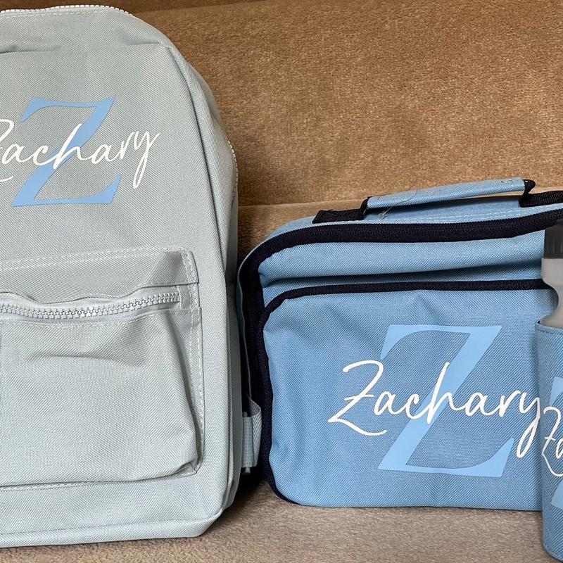 Personalised bag and bottle 5