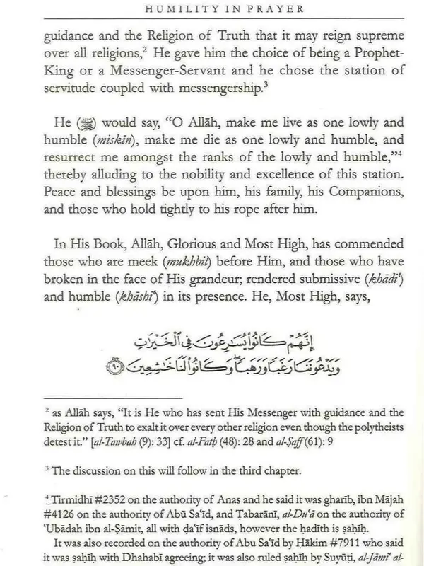 Humility in Prayer 4