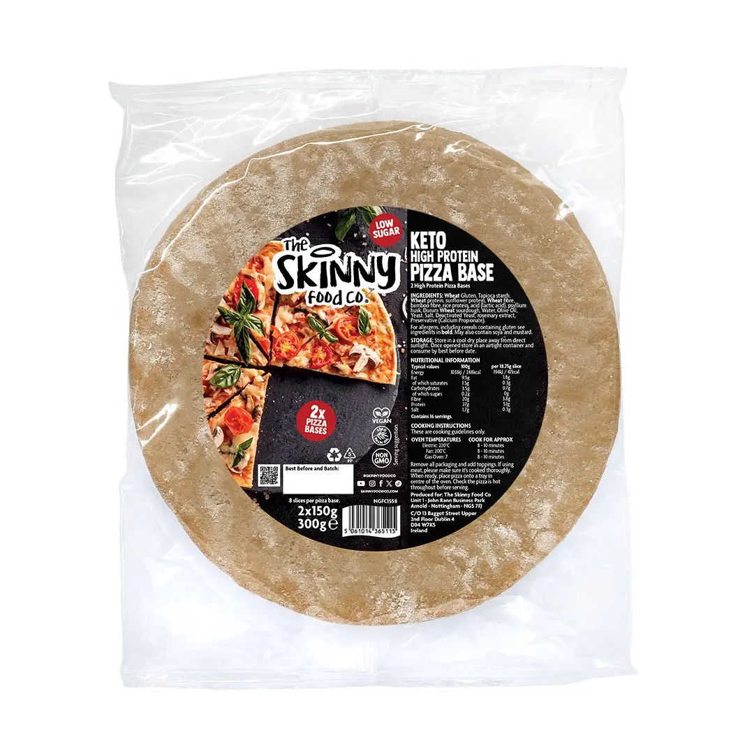High Protein Keto Pizza Base 2 x 150g