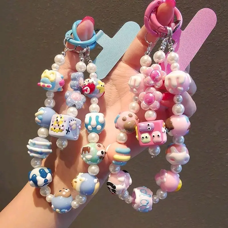 Mobile Phone Chains Bracelet Key Chains Bag Key Ring Fashion Reserved Link