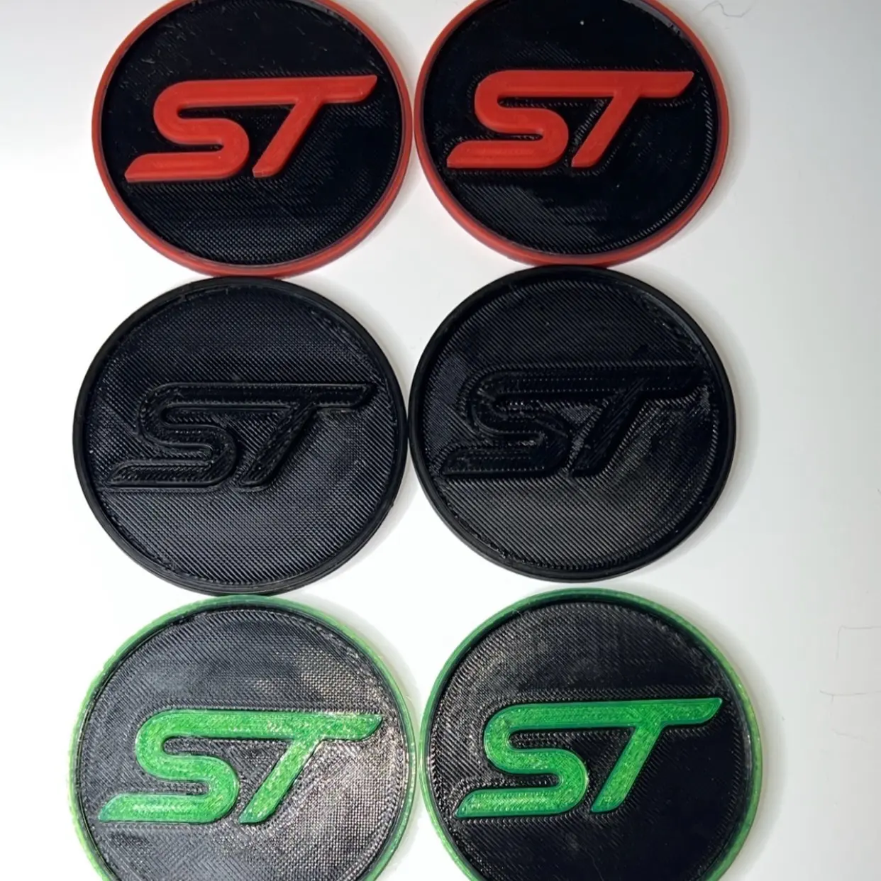 Ford ST 225 Car Coasters - Set of 2,
