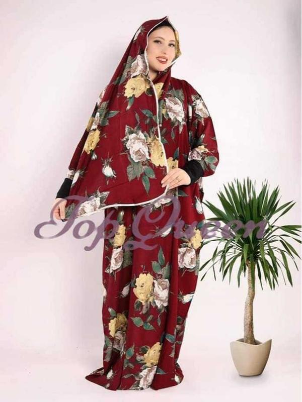 Todays look: cotton prayer dress for islamic wear. 1