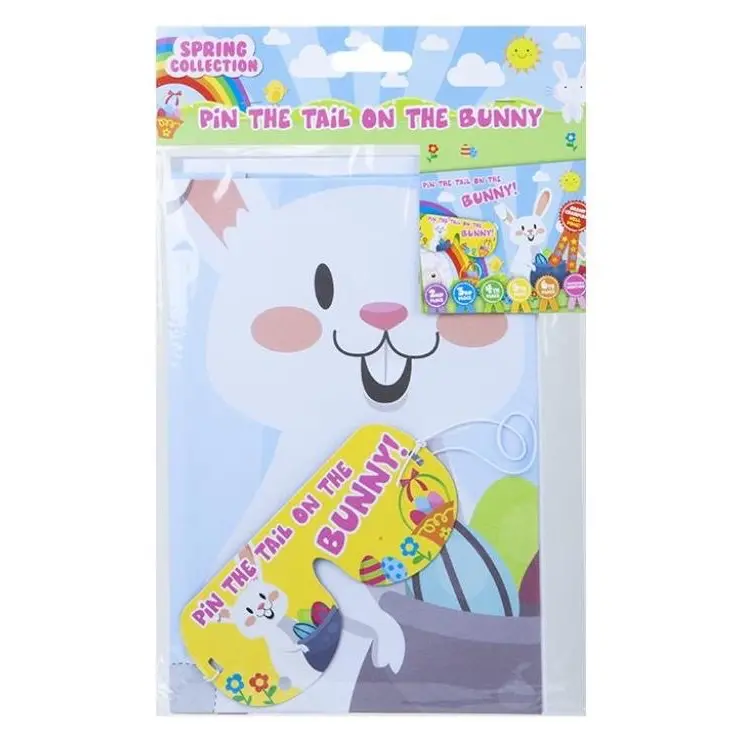 Easter Bunny Pin the Tail Game - Fun Party Game for Kids
