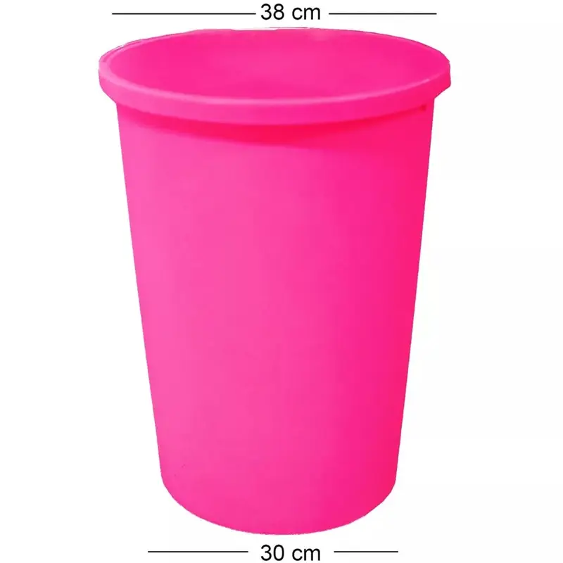 45L ALL BLACK TOUCH TOP BIN / DUSTBIN / RUBBISH BIN / KITCHEN / HOME / PLASTIC. Household Room Waterproof 6
