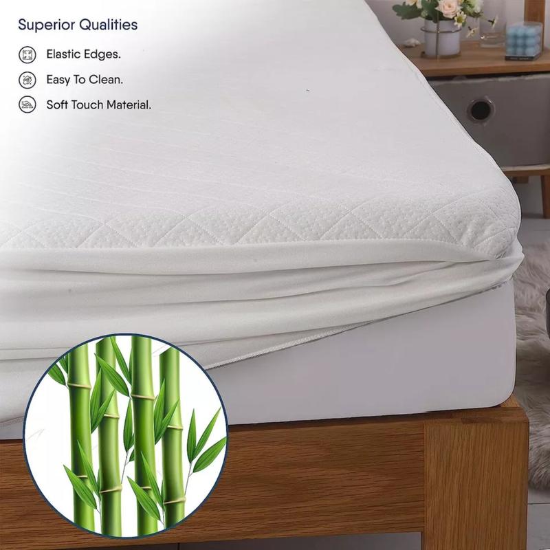 Product Introduction of Waterproof Bamboo Fitted Sheet Mattress Protector Bed Cover 30