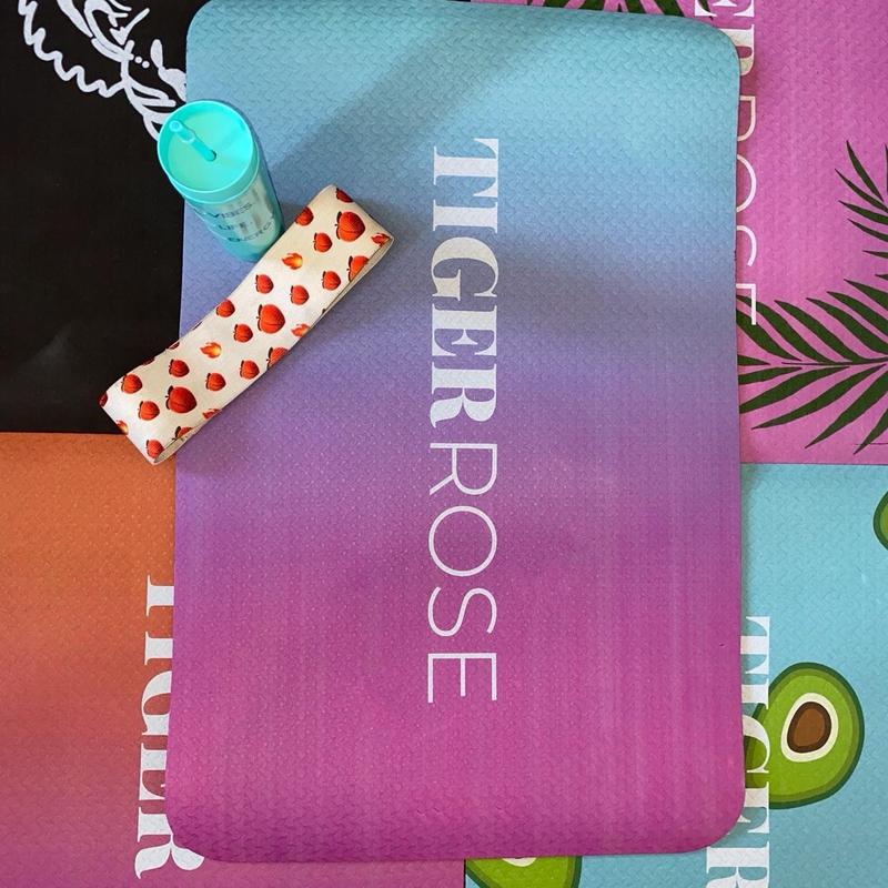 Portable Yoga Mat - Great for Inversions / Hip Thrust Padding / Pilates / Ab Workout | Mini FITNESS Gym Workout Yoga Pilates 6